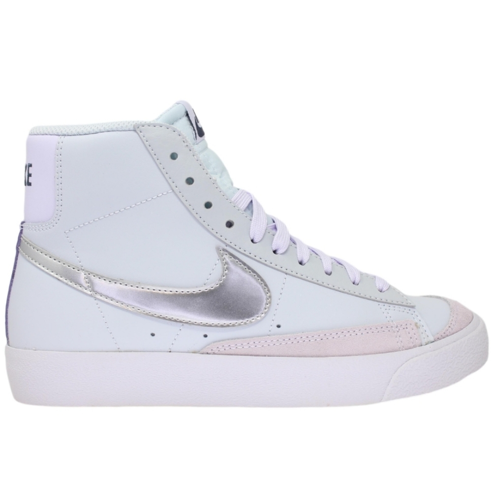 Nike Blazer Mid '77 Pure Platinum/Metallic Silver (5 youth = 7 women)